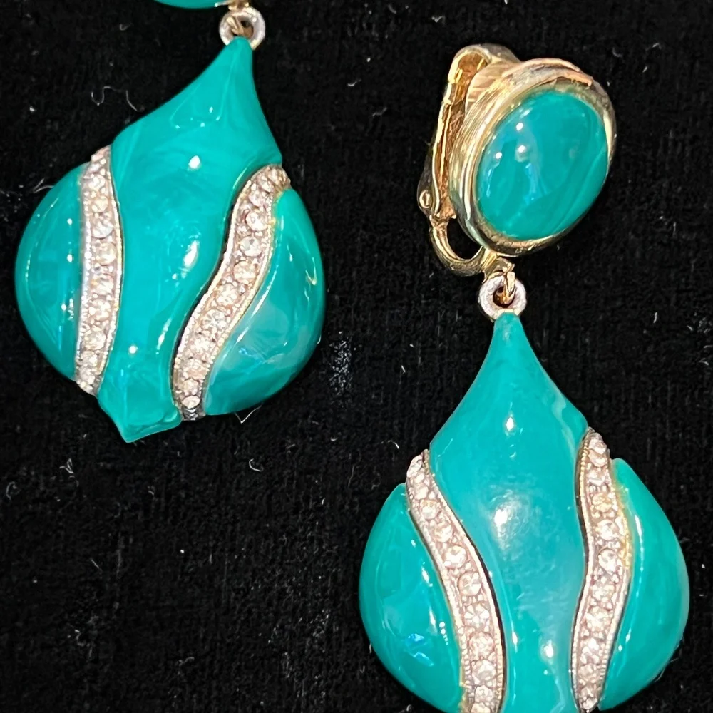 Rare 3 piece Eisenberg vintage jewelry set - Picture 4 of 15